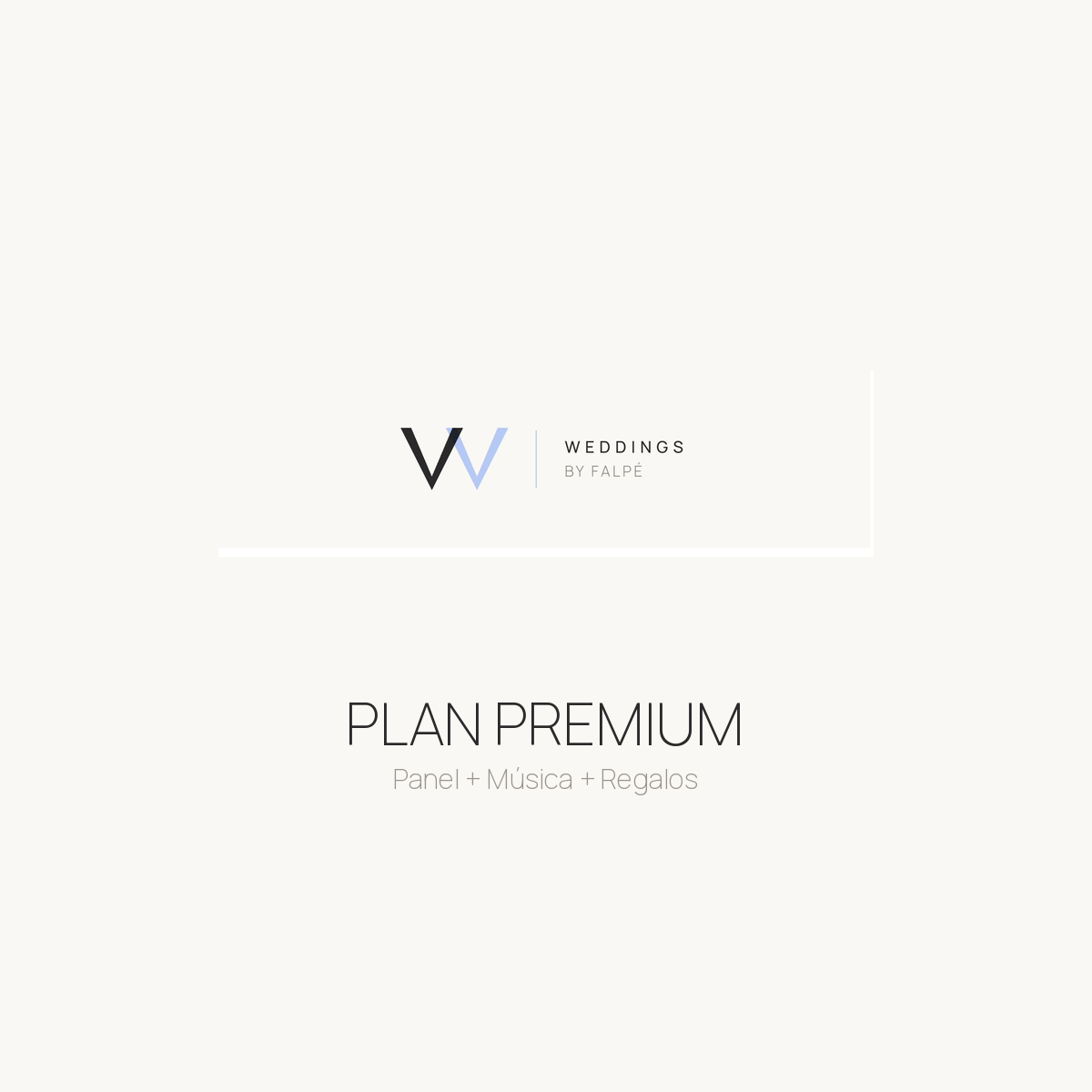 Plan Premium · Novios